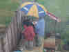 Hatt Barbecue - For Lyndsey and Dick Bellringer - Rain is a minor matter and easily overcome.  